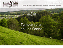 Tablet Screenshot of casarodil.es